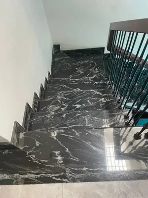 Black Forest Granite for Staircase