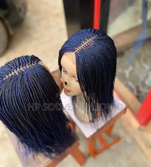 Short Braided Wig