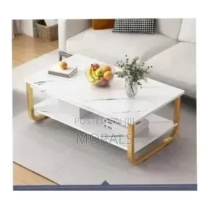 Double Layer Center Table