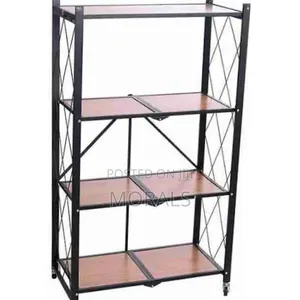 4 Tier MDF Foldable Shelf