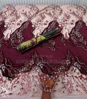 August–December Brides, Your Fabricis Here! Luxury Velvet Beaded Lace