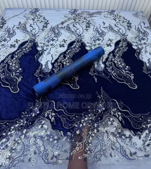 August–December Brides, Your Fabricis Here! Luxury Velvet Beaded Lace