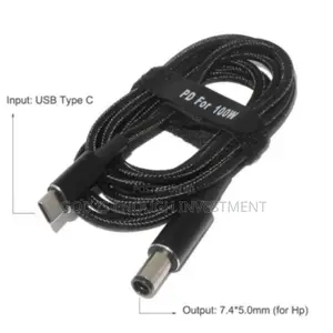 Type C to Big Pin for Hp 100w Cable