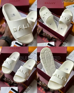 Fully Boxed Bally White Slides Frank 6