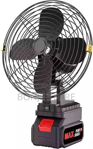 Rotating Lithium Fan With 2 Batteries