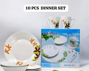 10 Pieces Dinner Set Built To Last
