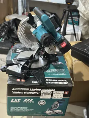 Cordless Aluminum Cutting Mitre Saw 48v Lithium Battery Powered