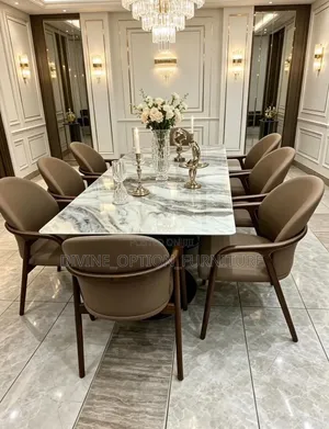 Contemporary Dinning Tables With 8chairs