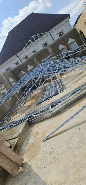 Steel Trusses Fabrication for Roof / Galvanized LGS