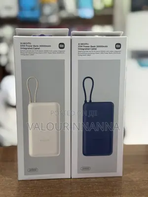 Xiaomi 33w Power Bank 20000mah ( Integrated Cable)