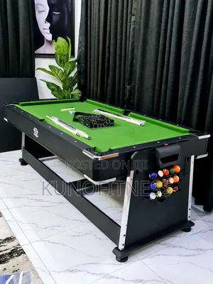 7ft 4-in-1 Multi-Purpose Game Table | Pool Billiards Air Hockey Dining