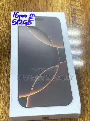 New Apple iPhone 16 Pro Max 512 GB Rose Gold