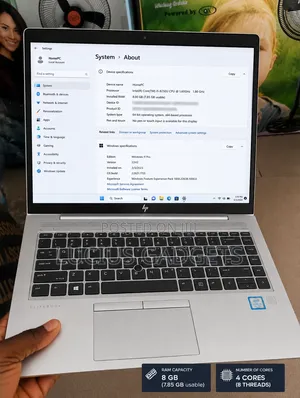 Laptop HP EliteBook 840 G5 8GB Intel Core i5 SSD 128GB