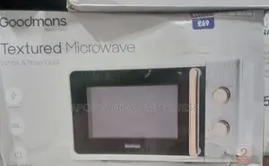 Goodmans Honeycomb White Rose Gold Microwave
