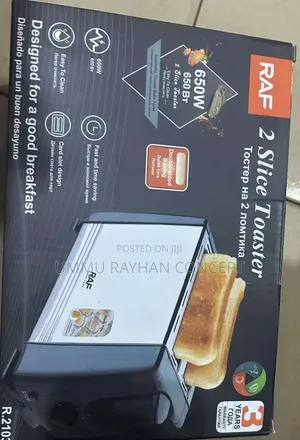 Raf 2-Slice Family Pop-Up Bread Toaster Brand