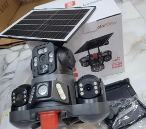 Altomatic Rotating Smart Solar Triple Lens Camera