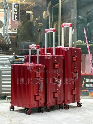Premium Aluminum Frame Travel Luggage Box Set