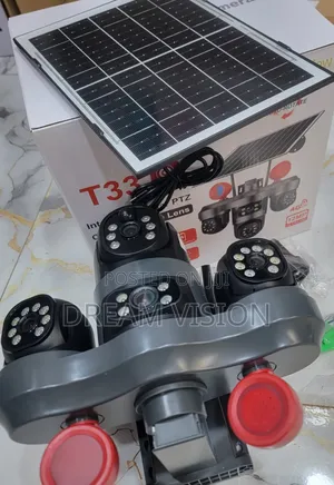 Automatic Rotating Smart Solar Camera