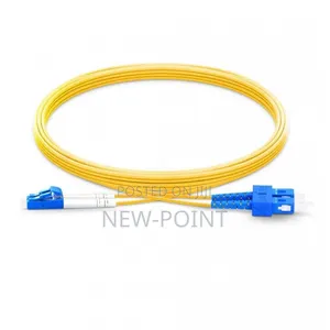 1.5m Lc-Sc Fiber Optic Patch Cord Duplex Single Mode Upc High-Speed