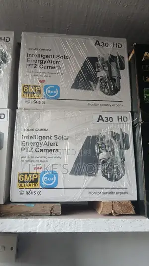Solar CCTV Camera A30 Hd Intelligent Solar Energyalert PTZ Camera