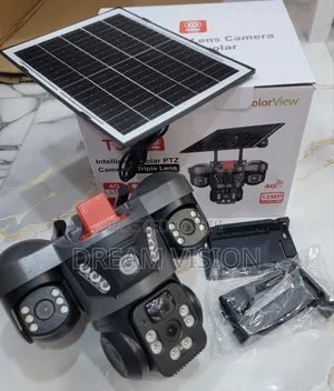 Triple Lens Solar Smart Camera