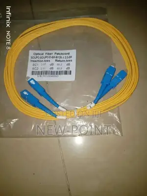 1.5m Sc-Sc Upc Fiber Optic Patch Cord – Single Mode Duplex Cable