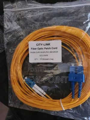 10m Lc-Sc Fiber Optic Patch Cord Duplex Single Mode Upc High-Speed