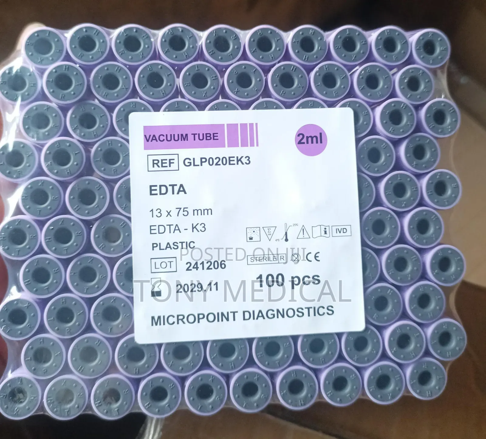2ml Edta Vacuum
