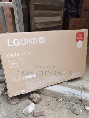 Original Lg 55” Ua73 Smart Tv – Crystal Clear Picture Quality