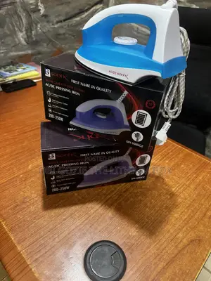 Sonik Solar Pressing Iron Ac/Dc. Best Seller of Iron in Lagos Ojo