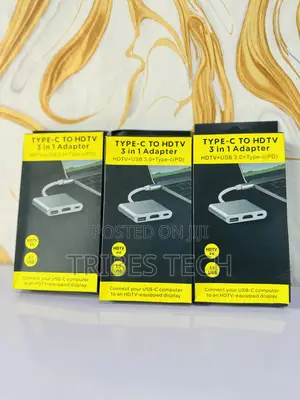 Type C to HDTV 3 in 1 Adapter
