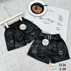 Girls Leather Short