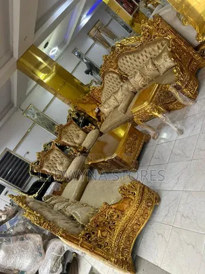 Standard Aesthetic Strong Quality 7 Seaters Egypt Royal Sofa