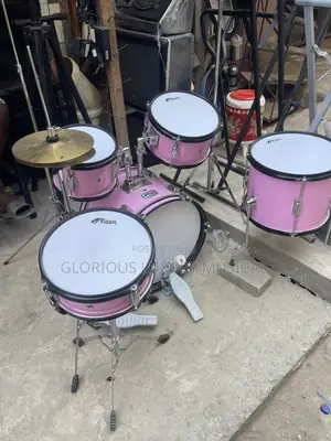 Direct Uk Used Tiger Children Drum 5set