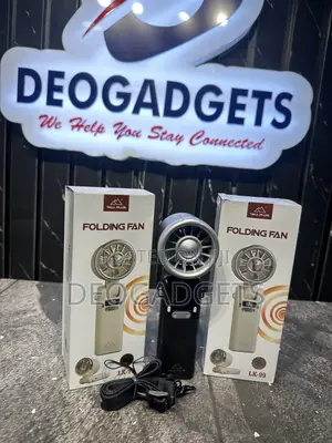 Tall Plus Rechargable Foldable Handheld Fan