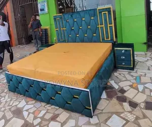 Relaxable Standard Quality 6by6 Upholstery Padded Bedframe