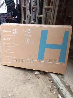 Original Hisense 43 Inch Smart Tv – 108cm Full Hd Entertainment