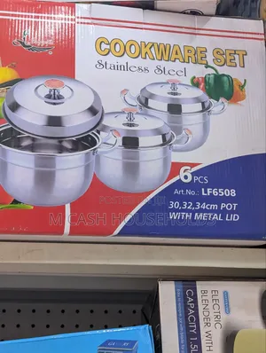 Stainless Steel Cookware Set of 3pcs