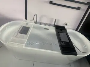 Free Standing Bathtub With Complete Mixer Tap