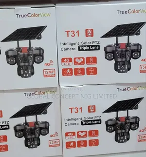 Complete Triple Lens Solar Smart Camera
