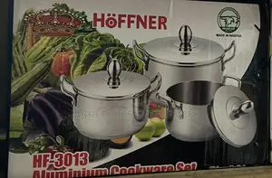 3pcs Hoffner Thickened Aluminium Cookware/Pot Set (Hf - 3013)