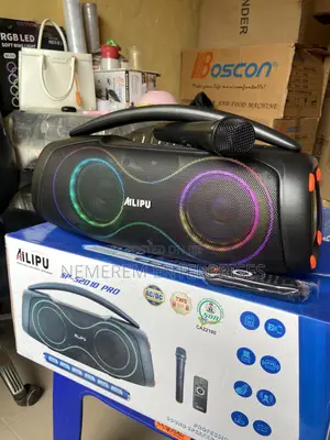 Ailipu Sp-5201d Pro Portable Bluetooth Speaker With Wireless Mic