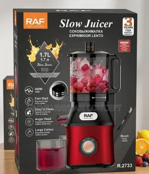 Raf Large Capacity Slow Juicer- 1.7l 300w