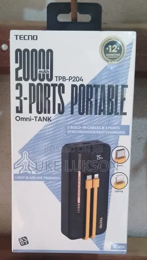 Tecno Power Bank