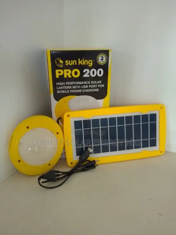 Sunking Pro 200 Solar Lantern Installation Services