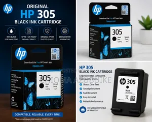 Original Hp 305 Black Ink Cartridge