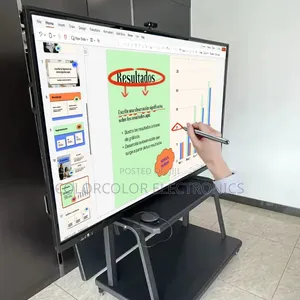 85 Inches Tocuhscreen Interactive Lcd With Camera For Meeting