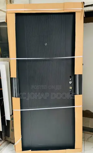 Harmony Security Black Steel Door