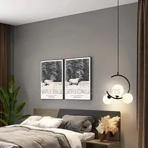 Modern Rectangle Led Pendant Light Livingroom Home Chandelier Lighting