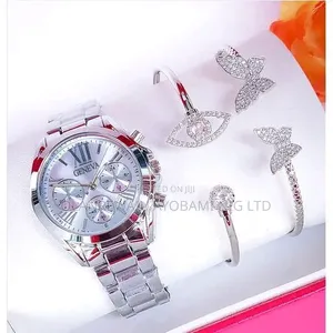 Geneva Fascinating Silver Wristwatch